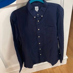 NWT Gap Cotton Dress Shirt Size:L
